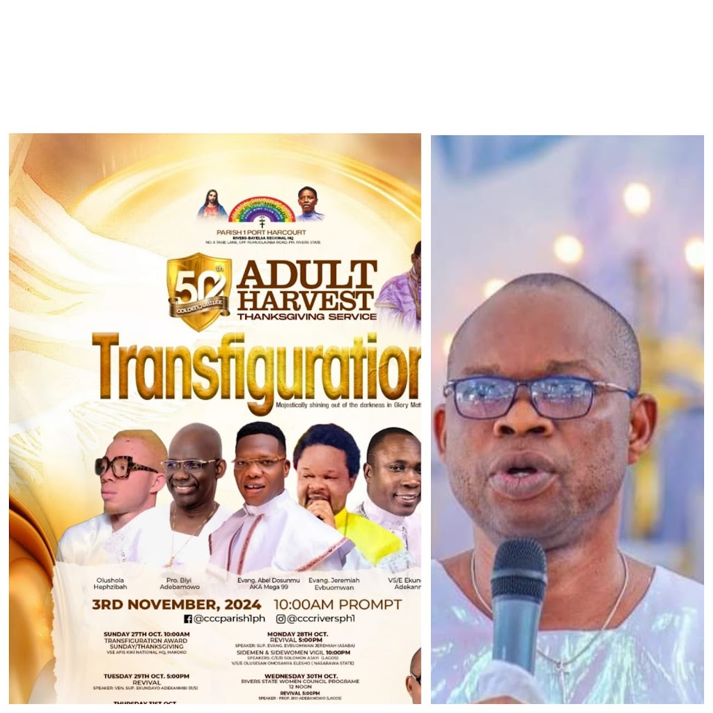 GOLDEN JUBILEE CELEBRATION AT CCC PARISH 1, PORT HARCOURT.