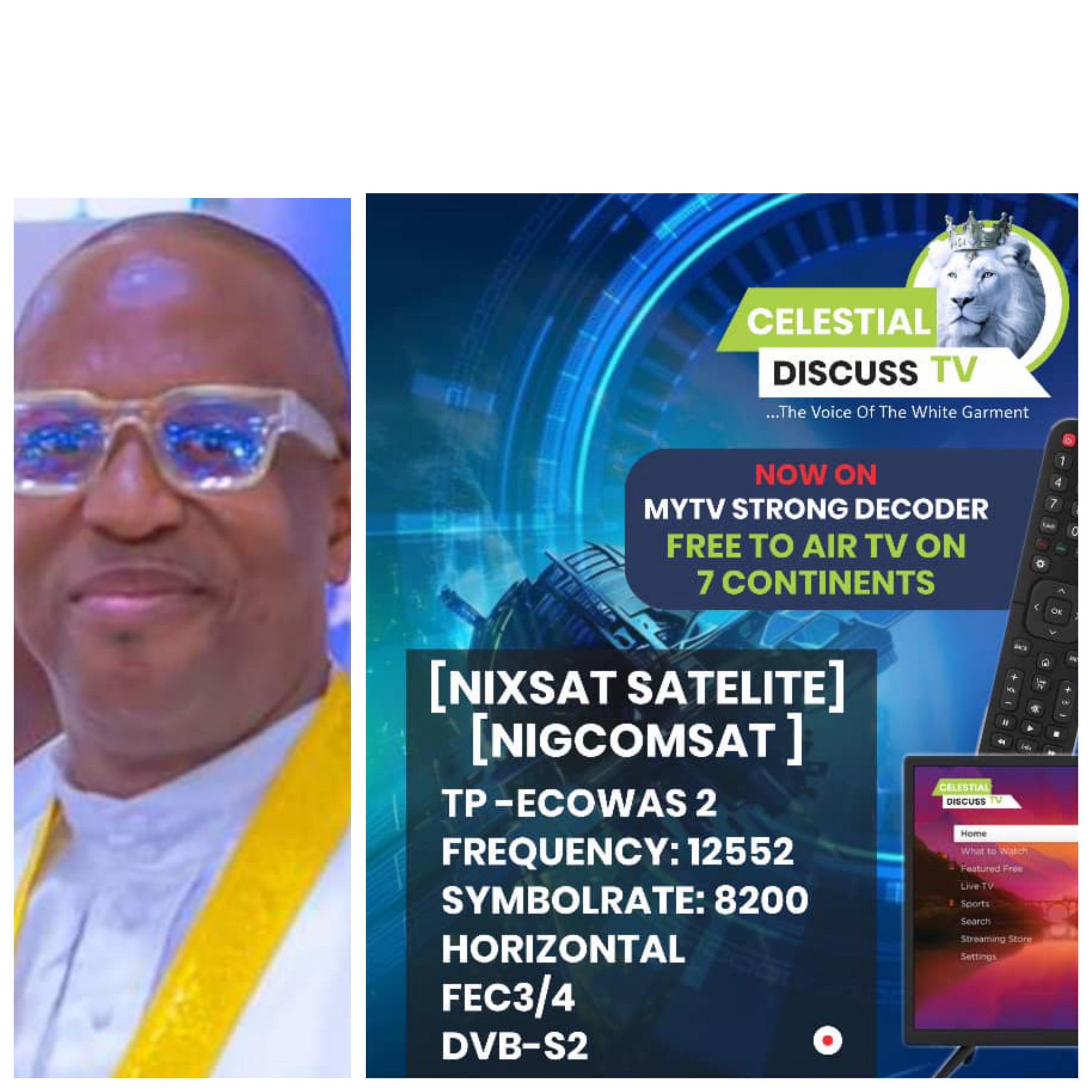 CELESTIAL DISCUSS TV COMMENCE OPERATION……….Amadi the visionary