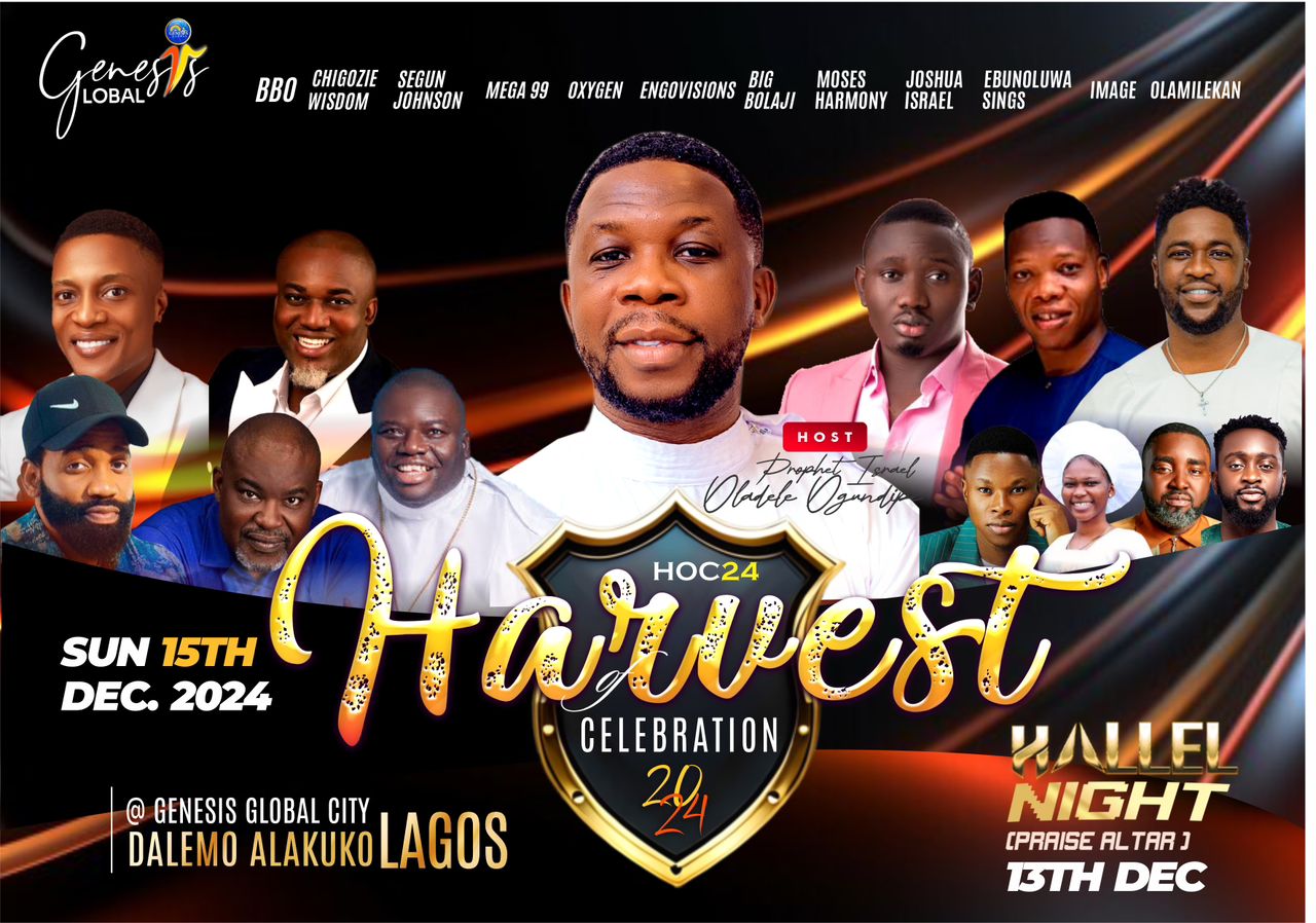 CCC GENESIS GLOBAL INTERNATIONAL SET TO INTENSIFY CELEBRATION HARVEST!