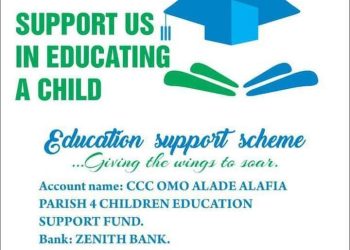 The ₦50 Million Educational Support Scheme by Elder Pius and M/C Mercy Olarewaju