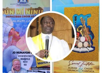 CCC HEPHZIBAH FAMILY CATHEDRAL, INDIANAPOLIS, USA IS SET TO LAUNCH MUSICAL ALBUM ON CANTATA DAY.