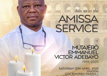 AMISSA SERVICE FOR LATE MUTAJERO.