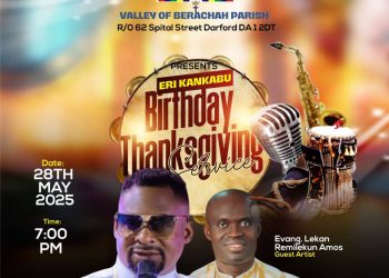 OLUSO ERI KANKABU TO CELEBRATE HIS BIRTHDAY IN A BIG ROAR!