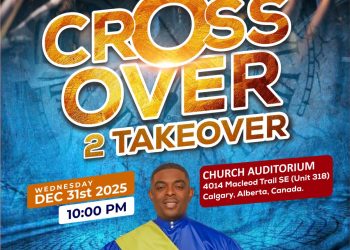 PROPHETIC CROSSOVER: SUP/EVANG PETER OJELERE TO LEAD CCC ALBERTA CENTRAL PARISH INTO 2026