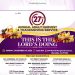 CCC ETERNAL ARK OF COVENANT PARISH, CA, USA MARCHES INTO 27TH ANNUAL THANKSGIVING — AVSE CLEMENT INVITES ALL