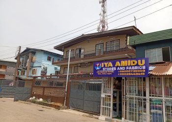 THE TWO STOREY BUILDING’S AT MOSHOOD STREET, IKOSI–KETU, LAGOS STATE! THE HERITAGE OF CCC.