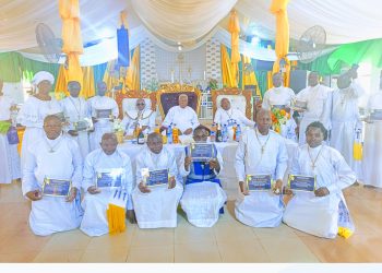 CCC OLORUNSOGO REGION, ILE IFE, OSUN STATE INAUGURAL OFFICERS, AFFIRM MANDATE ON EVANGELISM, UNITY AND LOVE