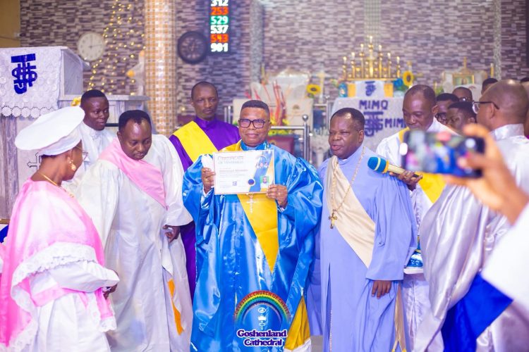 AKINPADE ELEVATED! JOY, SINGING AND ADORATION AT CCC GOSHENLAND CATHEDRAL, IBADAN
