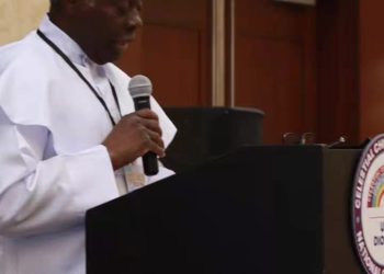 AMSE OLORUNNISOLA SAYS THANKS YOU TO USA DIOCESE
