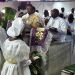 REV. EMF OSHOFFA LEADS DIGNITARIES TO CCC IBARA CATHEDRAL, ABEOKUTA HARVEST AS AMSE FESOJAIYE, VSE OGUNREMI, M/C OJARONKE OGUNREMI RECEIVE COMMENDATION FOR PARISH GROWTH