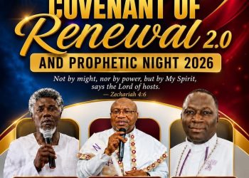 VSE OLORUNKUNLE INVITES EVERYONE TO NIGHT OF PROPHETIC RENEWAL AT CCC CANAANLAND PARISH, TEXAS, USA