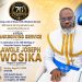 USA DIOCESE REGION C REGIONAL, VSE OLAWOLE JOSEPH AWOSIKA, SET TO CELEBRATE 70TH BIRTHDAY WITH THANKSGIVING SERVICE