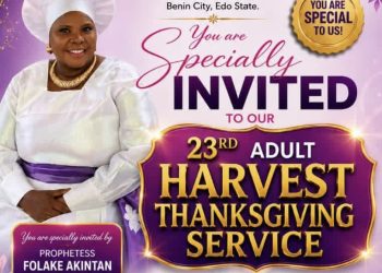 THANKSGIVING, TESTIMONIES AND CELEBRATION AS CCC GENERATIONAL BUILDERS PARISH 1, BENIN CITY HOLDS 23rd ADULT HARVEST