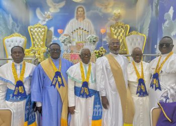 MSE BANJO, VSE ONI, VSE ADEPEGBA, AVSE DEMUREN & OTHERS MERRIMENT AT 51ST ADULT HARVEST THANKSGIVING OF CCC OMO ALADE ALAFIA PARISH 1, LAGOS