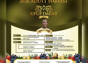 PROPHET OLAJIDE SALAKO OF CCC FOUNTAIN OF LIGHT MODEL PARISH TORONTO CANADA, SET TO HOST 2026 ADULT HARVEST