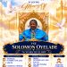 VSE SOLOMON OYELADE TO BE BURIED BETWEEN 15th OCT & 16th OCT 2026